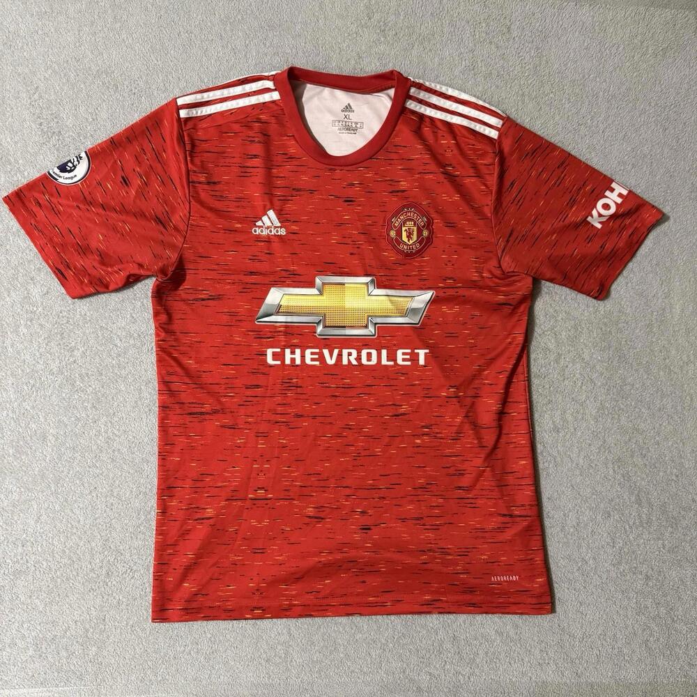 Adidas Man United 2020/21 Home EPL Jersey XL Men’s